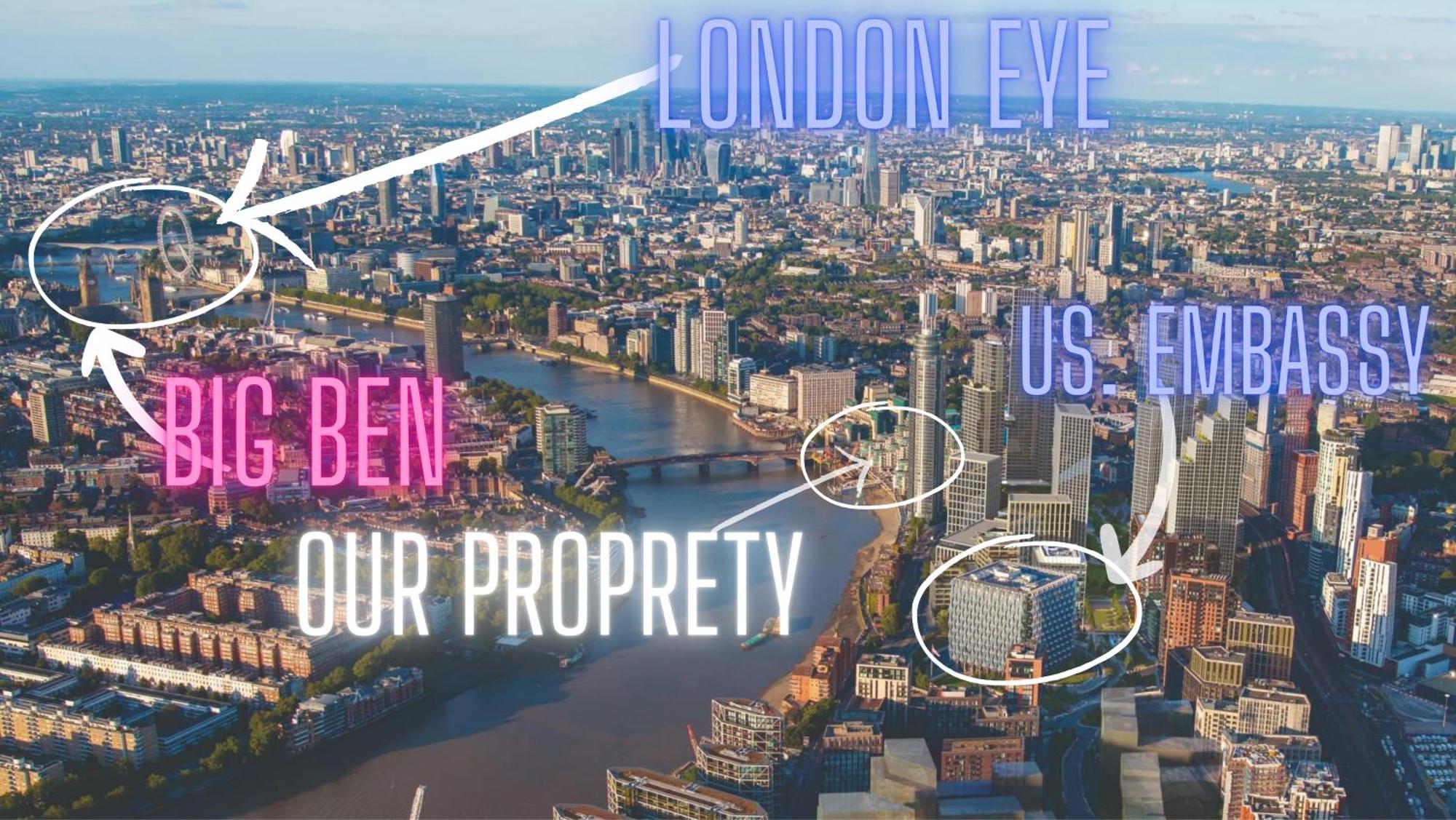 Central London 2 Bedroom Us Embassy London Eye And Riverside View Panoramic Balcony Eksteriør bilde